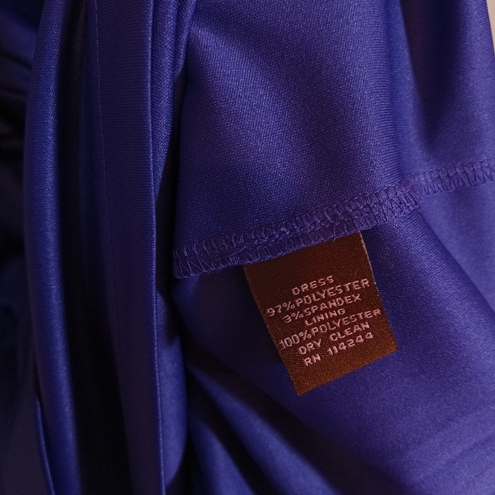 Eliza J New York Missy Dress In Grape Size 10 New NWT - Picture 4 of 7